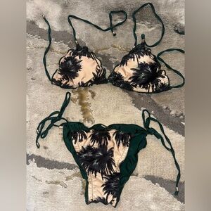Tropical Print Bikini